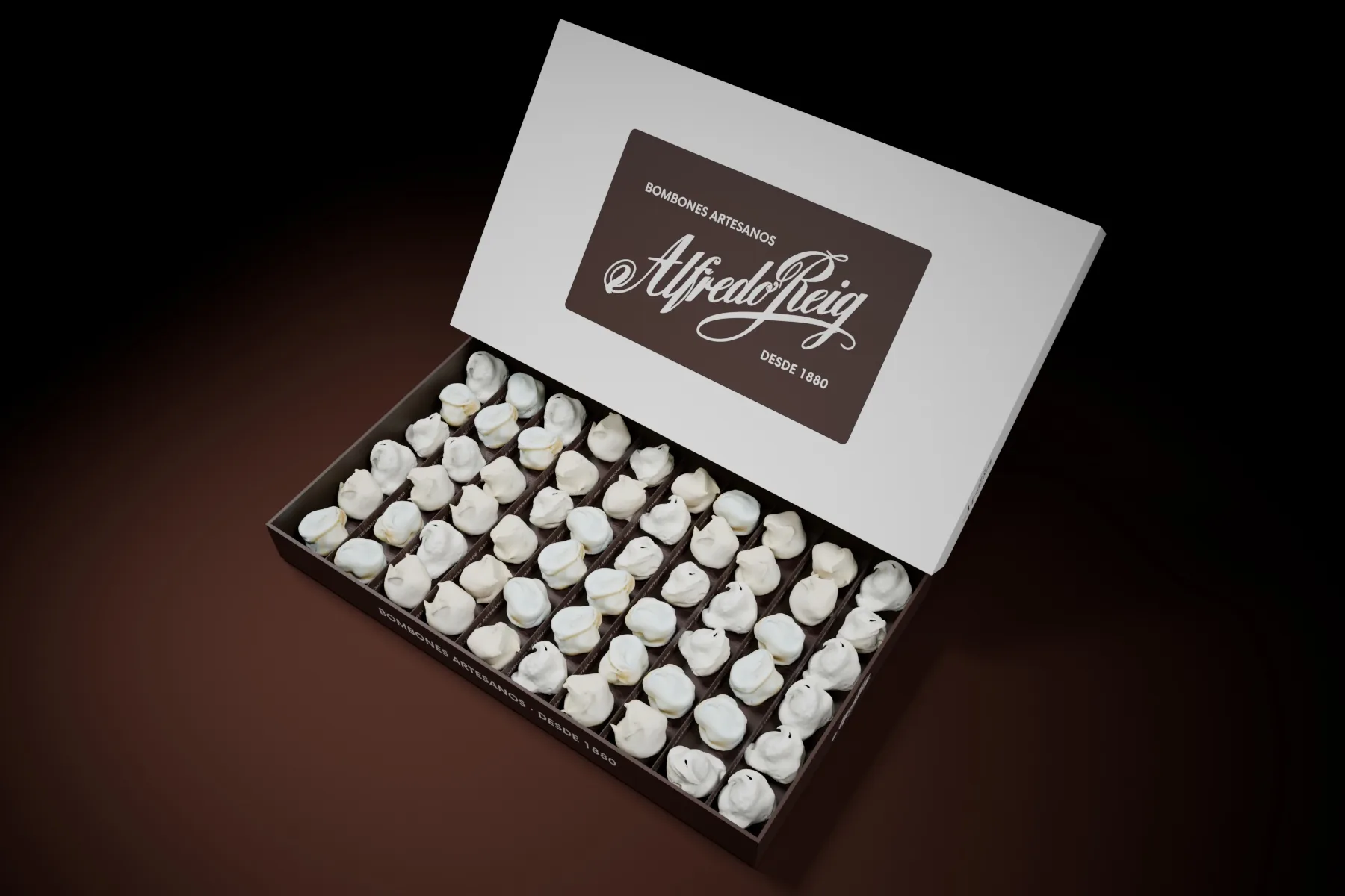 Estuche Roca Blanca con Avellana Caramelizada