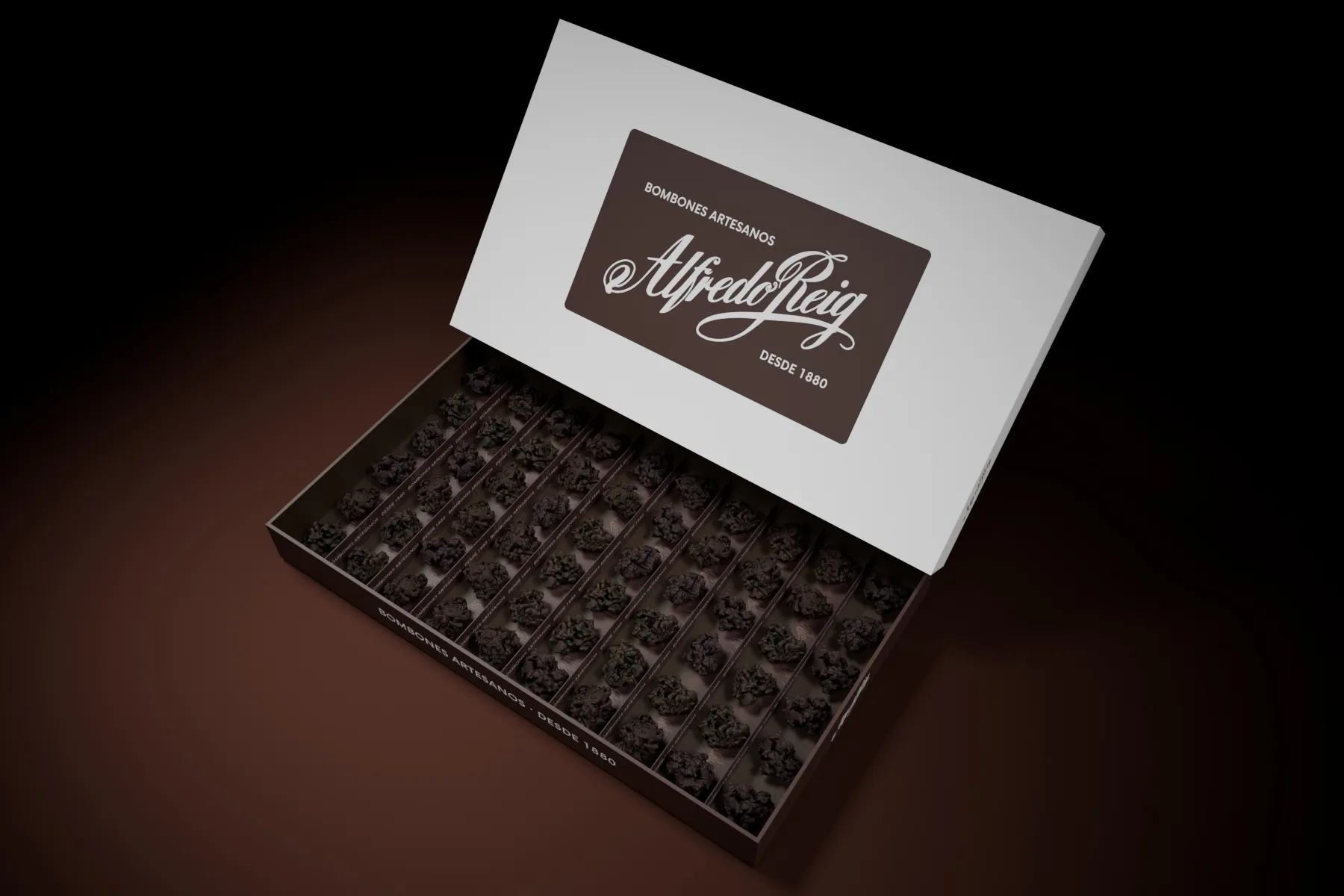Estuche Roca Negra con Granillo